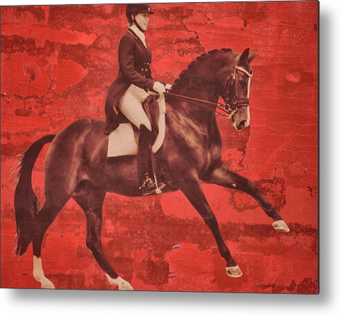 Art Metal Print featuring the photograph Change Of Lead Artwork by Dressage Design
