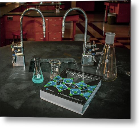 Chemistry Metal Print featuring the photograph Chemistry by Michelle Wittensoldner