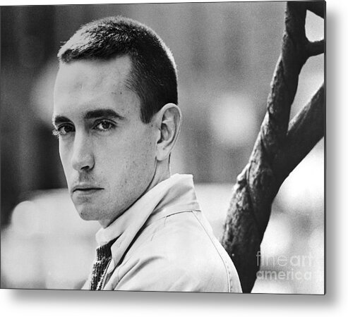 Sweater Metal Print featuring the photograph Edward Albee by Bettmann