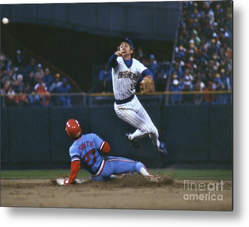 St. Louis Cardinals Metal Print featuring the photograph Fifth Game Of The World Series by Bettmann