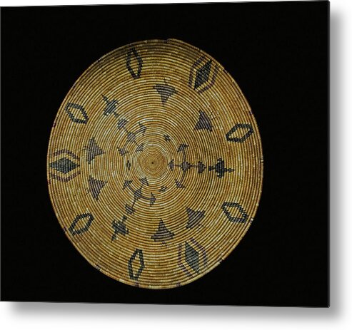 Anthropology Metal Print featuring the photograph Gambling Tray, Yokuts Tribe by Millard H. Sharp