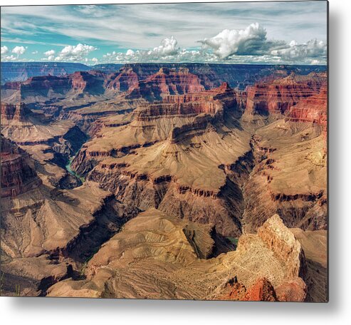 Arizona Metal Print featuring the photograph Grand Canyon South Rim by Brenda Jacobs