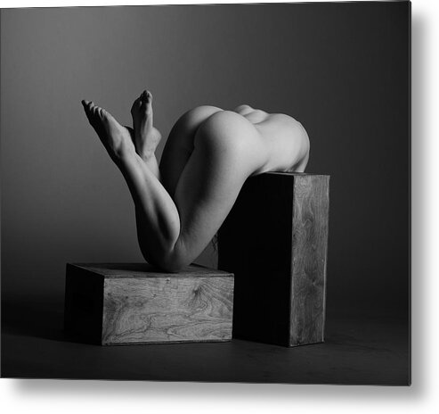 Studio Metal Print featuring the photograph Ivory Flame by Andyd10