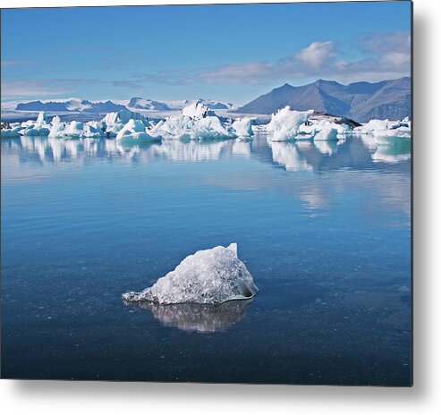 Scenics Metal Print featuring the photograph Jokulsarlon, Iceland by Garrysmithphotography