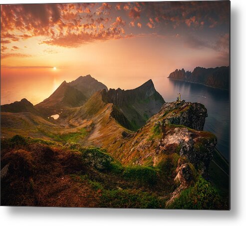 Norway Metal Print featuring the photograph Northern Norway by Milen Dobrev