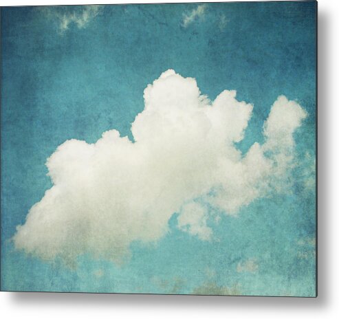 Cloud Metal Print featuring the photograph Silver Lining by Lupen Grainne