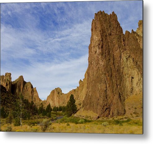 Smith Metal Print featuring the photograph Smith Rock Landscape by Todd Kreuter