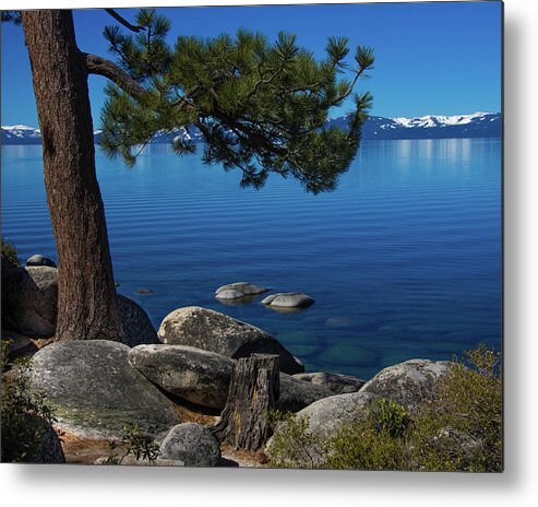 Tahoe Metal Print featuring the photograph Spring Day @ Tahoe by Robin Valentine