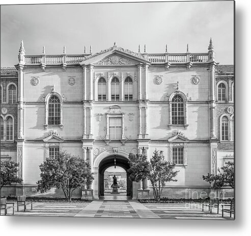 Texas Tech University Metal Print featuring the photograph Texas Tech University Administration Building by University Icons