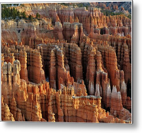 Extreme Terrain Metal Print featuring the photograph Those Hoodoos. Bryce Canyon by John Rav