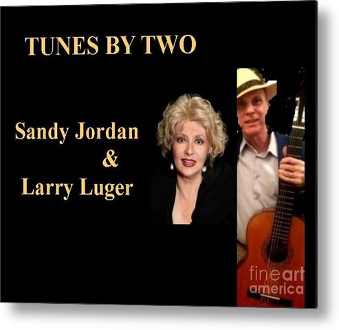 Cd Cover Art Metal Print featuring the photograph Tunes By Two by Jordana Sands