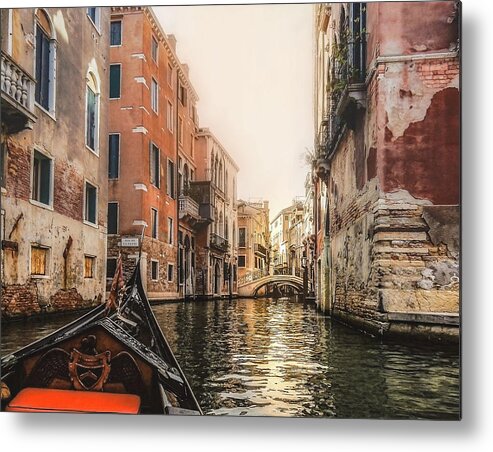 Canal Metal Print featuring the photograph Venice by Anamar Pictures