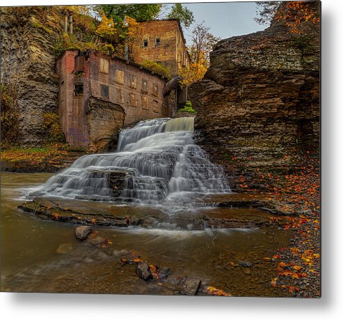 Waterfalls Metal Print featuring the photograph Wells Falls by Rod Best