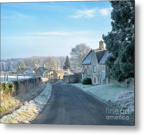 Windrush Metal Print featuring the photograph Windrush in the Winter Frost by Tim Gainey