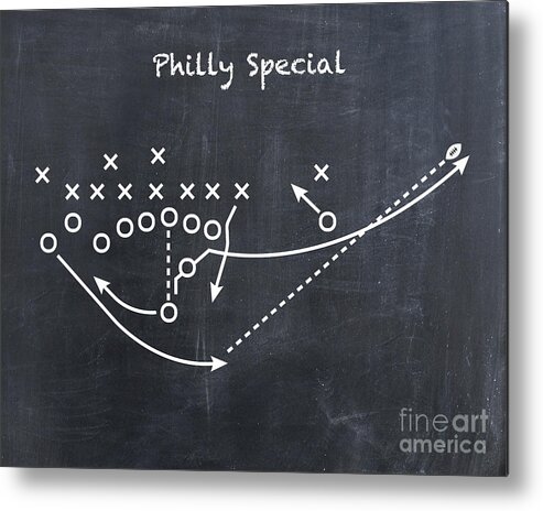 Philly Special Football Play Metal Print