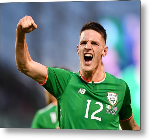 Dublin Metal Print featuring the photograph Republic of Ireland v United States - International Friendly #1 by Seb Daly