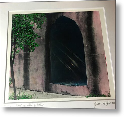 Landscape Metal Print featuring the photograph Enter #3 by Jean Wolfrum