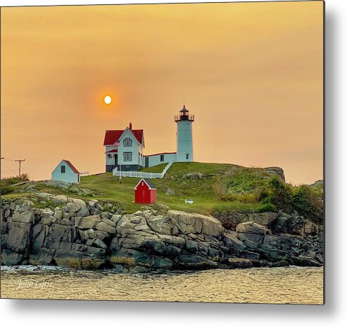  Metal Print featuring the photograph Nubble #3 by John Gisis