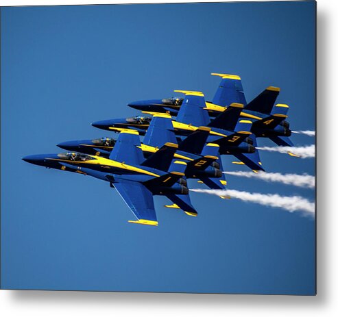 Airplane Metal Print featuring the photograph 4 Angels GJT by Brian Howerton