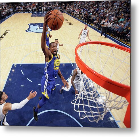 Nba Pro Basketball Metal Print featuring the photograph Kevin Durant by Joe Murphy