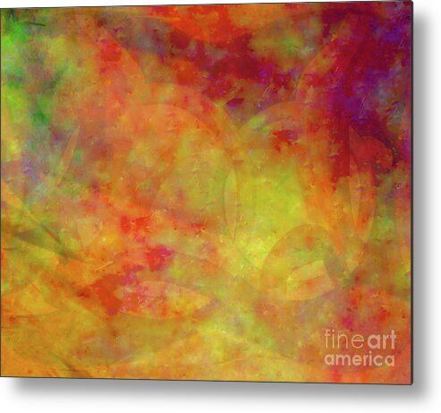 A-fine-art Metal Print featuring the mixed media A Covenant by Catalina Walker