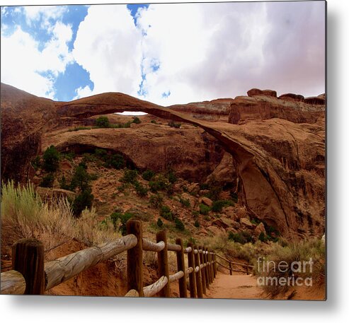 Arches Metal Print featuring the photograph Arches National Park by L Bosco