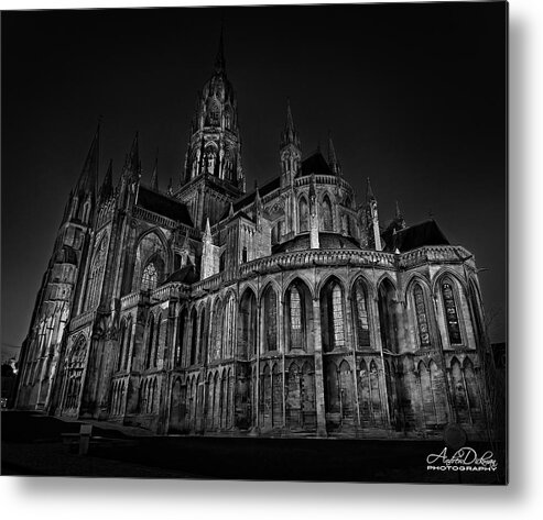 Bayeux Metal Print featuring the photograph Bayeux Cathedral by Andrew Dickman