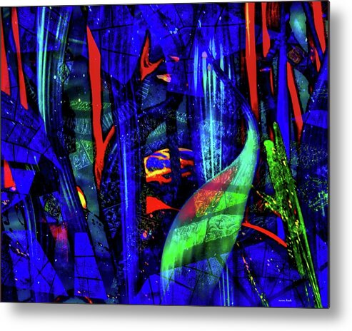 Colors Metal Print featuring the digital art Beautiful Balance by Norman Brule