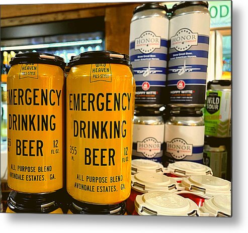Beer Metal Print featuring the photograph Beer 911 by Lee Darnell