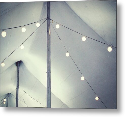 Circus Tent Metal Print featuring the photograph Big Top Circus Tent by Lupen Grainne