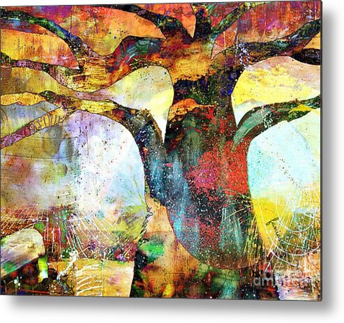 Fania Simon Metal Print featuring the painting Branching Out by Fania Simon