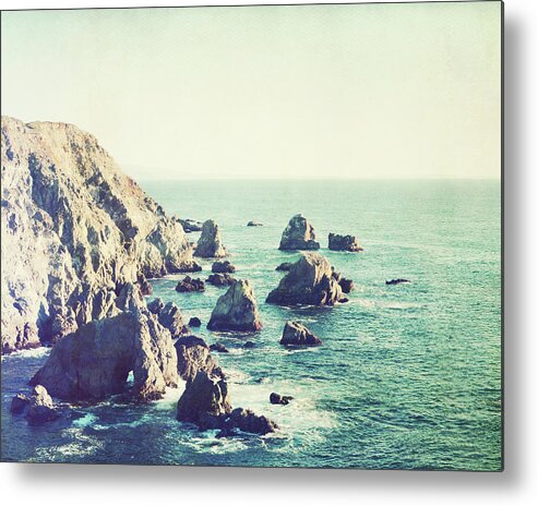 Coastal Metal Print featuring the photograph California Beauty by Lupen Grainne