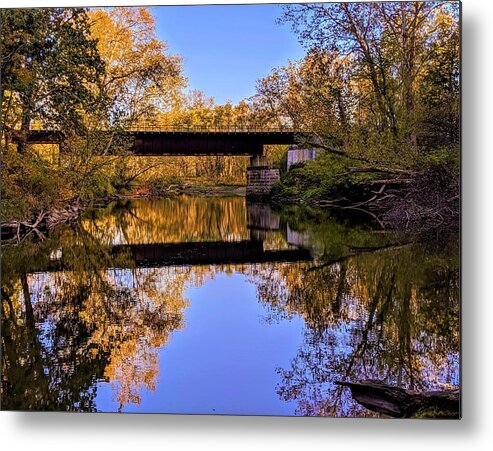  Metal Print featuring the photograph Deep Lock Quarry by Brad Nellis