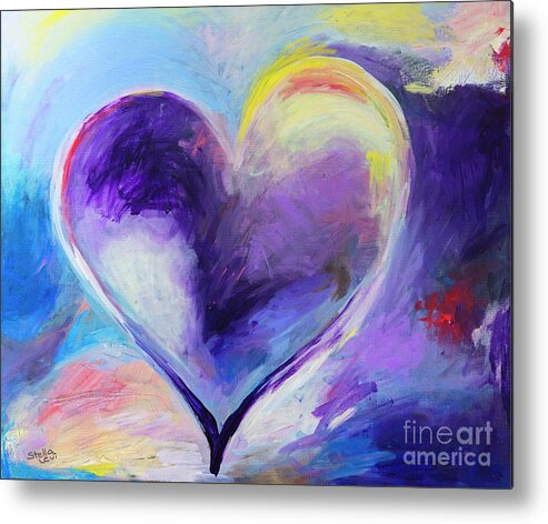 Heart Metal Print featuring the photograph Divine Love by Stella Levi