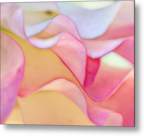 Abstract Metal Print featuring the photograph Fantasy by Cathy Kovarik