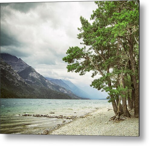 Mountains Metal Print featuring the photograph Glacier Water by Carmen Kern