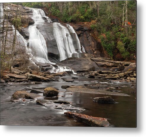 Dupont State Forest Metal Print featuring the photograph High Falls At Dupont State Forest by Kristia Adams