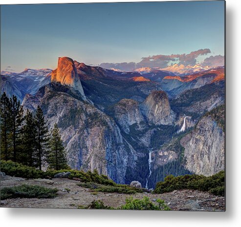 Yosemite Metal Print featuring the photograph High Sierra Sunset by Harold Rau