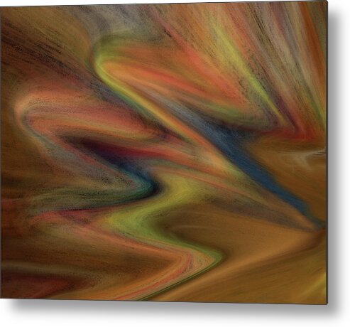 Flowing Metal Print featuring the photograph Indian Wind by Wayne King