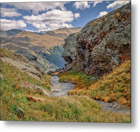  Metal Print featuring the photograph June 2023 Porphyry Gulch Afternoon by Alain Zarinelli