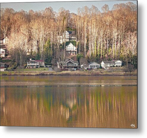 Lake Metal Print featuring the photograph Lake Junaluska in Haywood County, North Carolina by Mike Fleming