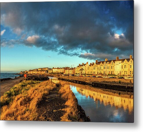 Andbc Metal Print featuring the photograph Long Hole Sunset 2 by Martyn Boyd