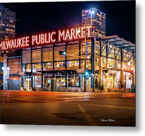 Milwaukee Metal Print featuring the photograph Milwaukee Public Market by GLENN Mohs
