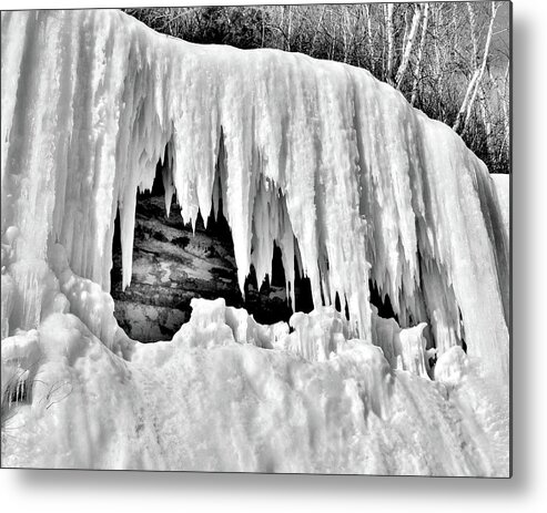 Ice Metal Print featuring the photograph Minnesota Icicles by Susie Loechler