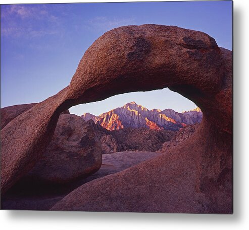 Nature Photography Metal Print featuring the photograph Mobius Arch 6 by Tom Daniel