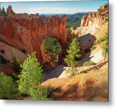 Bryce Metal Print featuring the photograph Natural Arch by Aaron Spong