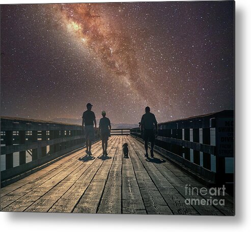 Stars Metal Print featuring the photograph Reach For The Stars by Barry Weiss