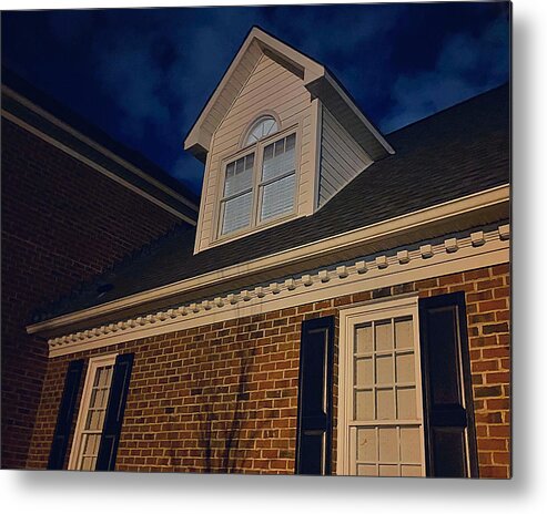 House Metal Print featuring the photograph Something Strange in the Neighborhood by Lee Darnell