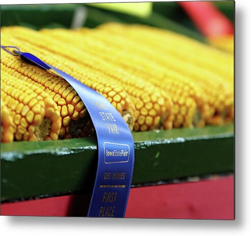 Corn Metal Print featuring the photograph That's A Winner by Lens Art Photography By Larry Trager