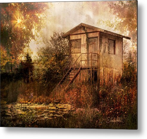  Metal Print featuring the photograph The Old GateHouse by Shara Abel